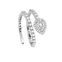 Anello Salvini Donna Precious Loop in Oro bianco Diamante 0.45 Ct 20067387-14 - 20067387-13